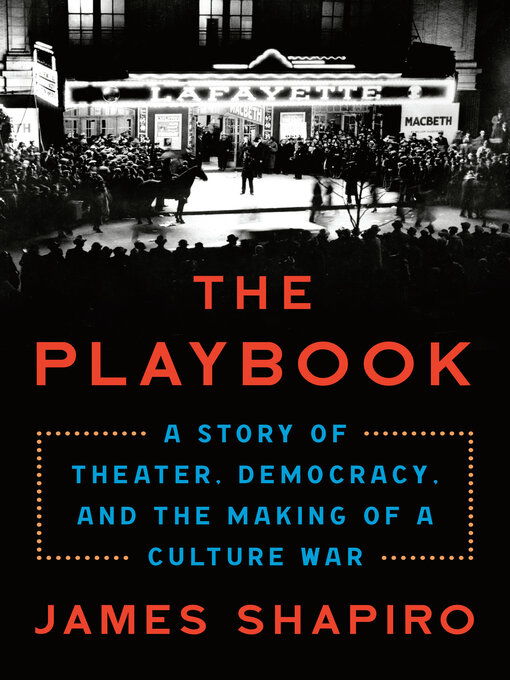 Title details for The Playbook by James Shapiro - Wait list